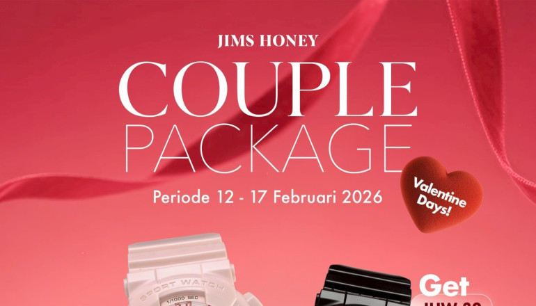 Promo Valentine's Day Jims Honey 12-17 Februari 2026 Couple Package!