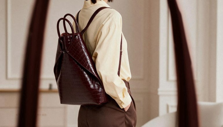 Sabita Bag dari Jims Honey, Backpack Motif Croco yang Premium dan Stylish