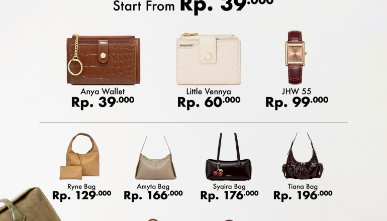 Promo Jims Honey 6.6 Sale Bag & Wallet 1-10 Juni 2026